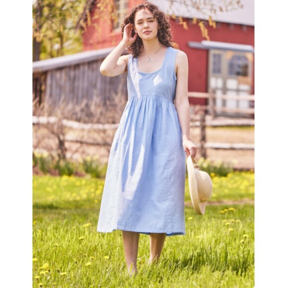 April Cornell Dresses & Skirts - April Cornell Aline Sleeveless Maxi Dress Size Large Like New Cottagecore Boho